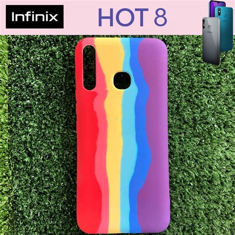 เคสโทรศพท แบบยาง TPU หมกนรอย ลายสายรง สำหรบ Infinix Hot