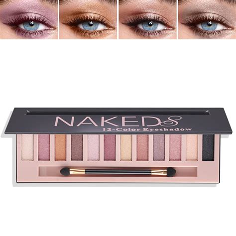 Fusang Paleta De Sombras De Ojos Desnudas De Colores Paleta De Sombras De Ojos Nude Mate
