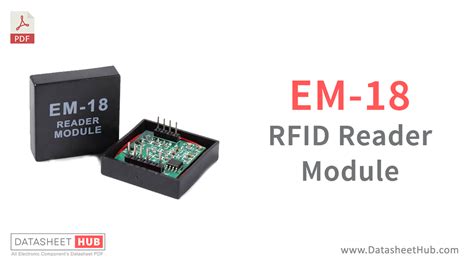 EM 18 RFID Reader Module Datasheet Hub