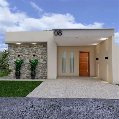 Fachadas De Casas Térreas Saiba Como Fazer Dicas E 90 Modelos