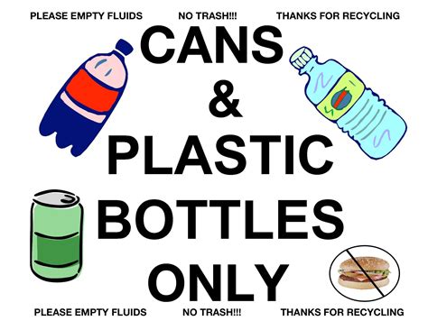 Recycling Cans And Plastic Bottles at Brodie Tyler blog