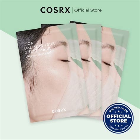 Cosrx Official Pure Fit Cica Calming True Sheet Mask Cica Complex