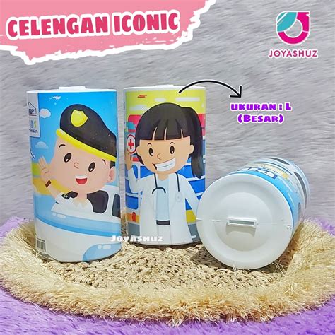 Jual Joyashuz - Celengan Anak Iconic - Celengan Plastik Karakter