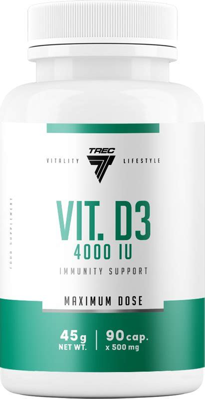 Trec Nutrition Vit D3 4000 IU Notino Pl