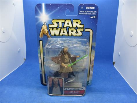 Star Wars Saga The Phantom Menace EETH KOTH Action Figure MIP 2002 ...