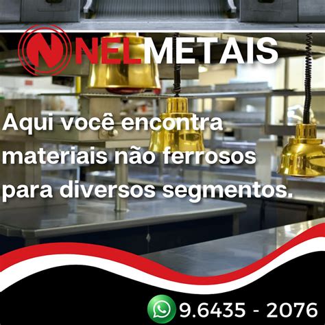 Nelmetais Tecnologia E Comércio De Metais - Nelmetais - Distribuição e Comércio de Metais Não Ferrosos | São Paulo SP