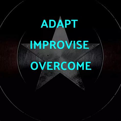 ADAPT IMPROVISE OVERCOM Quotes Writings By Sandeep Singh Malik