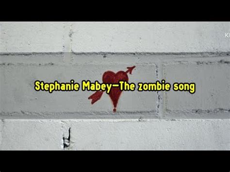 Stephanie Mabey The Zombie Song 한글 가사 해석 번역 Kor Eng subtitles YouTube