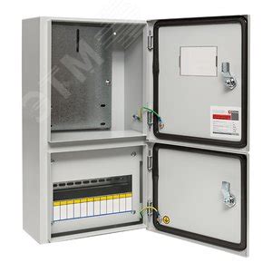 Щит ЩУРн-3/12 два отсека (БУР) 540х300х160 IP54 PROxima артикул mb54-3i ...