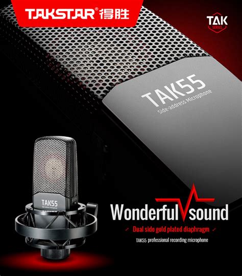 TAK55 Professional Recording Microphone - Guangdong Takstar Electronic ...
