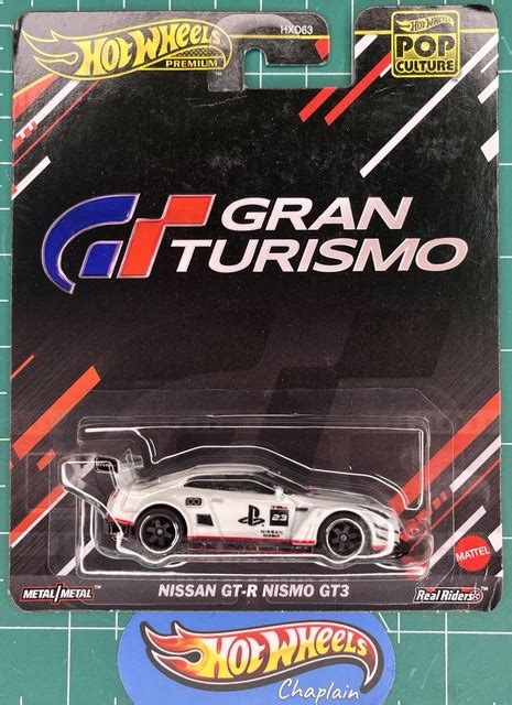 2024 HOT WHEELS POP CULTURE PREMIUM Gran Turismo Nissan GT R Nismo GT3 EUR 5 51 PicClick FR