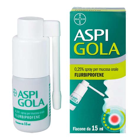 Aspi Gola Spray Orale 15Ml 0 25 Farmaeu