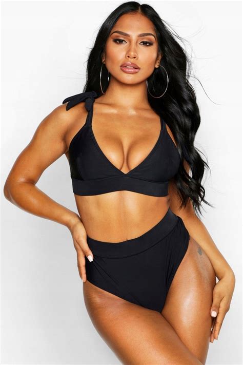 BOOHOO DÓŁ OD BIKINI CZARNY ELASTYCZNY S BCP oficjalne archiwum Allegro