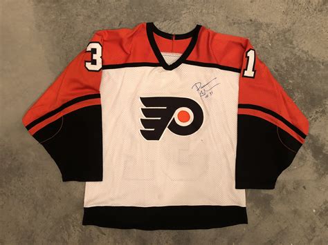 Pelle Lindbergh Flyers — Game Worn Goalie Jerseys