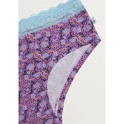 Kayser Bikini Juvenil 15 7057 Algodón Morado morado Platanitos