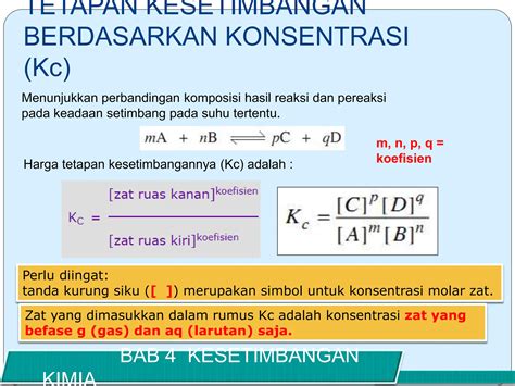 Tetapan Kesetimbanganpptx