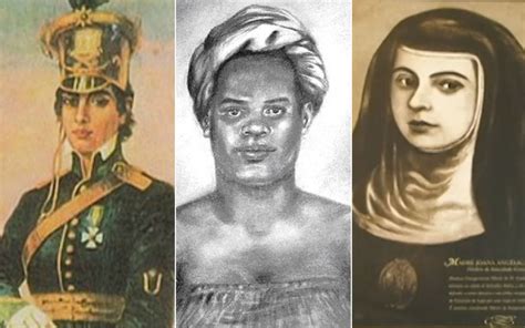 Mulheres Da Independência 3 Mulheres São Heroínas Do 2 De Julho Sérgio Rios