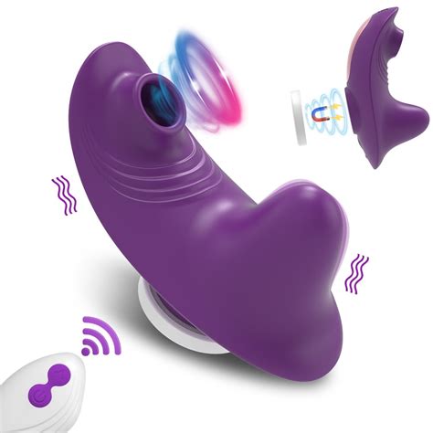 Xbonp Wearable Panty Butterfly Vibrator Sex Toy For Women With Vibration And Sucking Modes