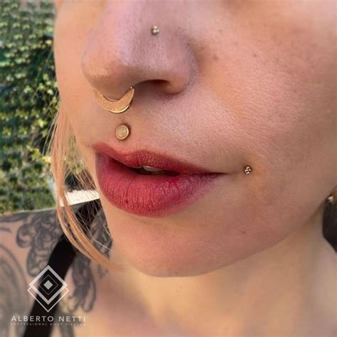 Alberto Netti Body Piercer On Instagram Dahlia Piercing Guariti Sulla