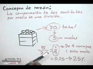 Definici N De Raz N Matem Tica Qu Es Significado Y Concepto