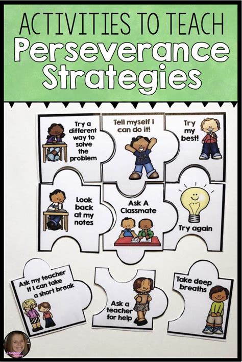 perseverance activities  growth mindset  character education