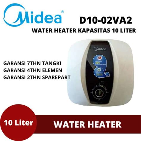 Promo Midea D10 02Va2 Water Heater Kapasitas 10 Liter Packing