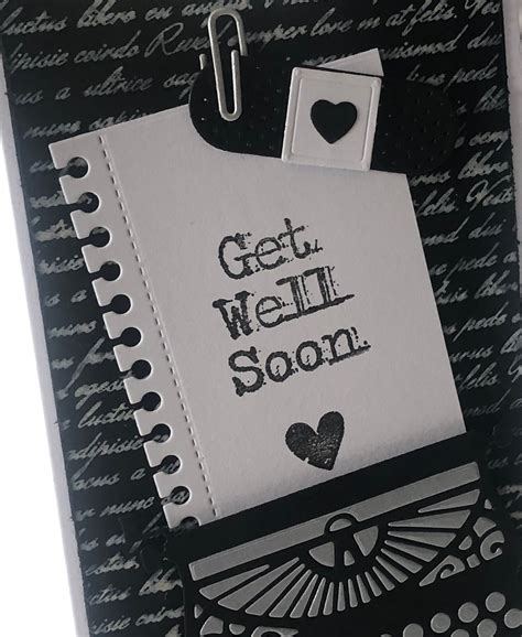 Get Well Soon Handmade Card Etsy