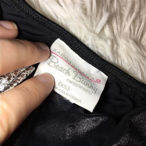 Beach Bunny Swim Beach Bunny Black And Silver Snake Detail Bikini Poshmark