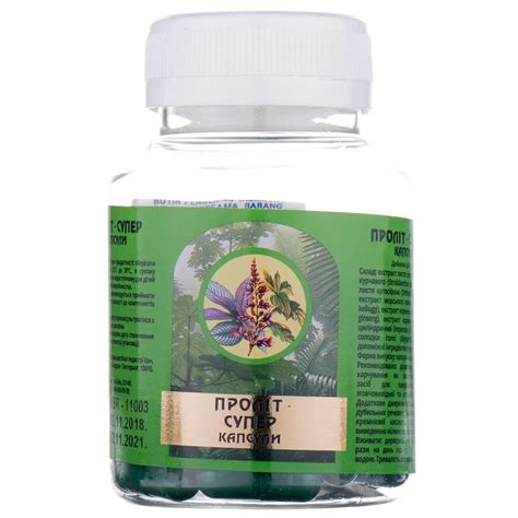 Аналоги препарату Проліт супер капсули, 60 шт. - ПТ Інконг ...