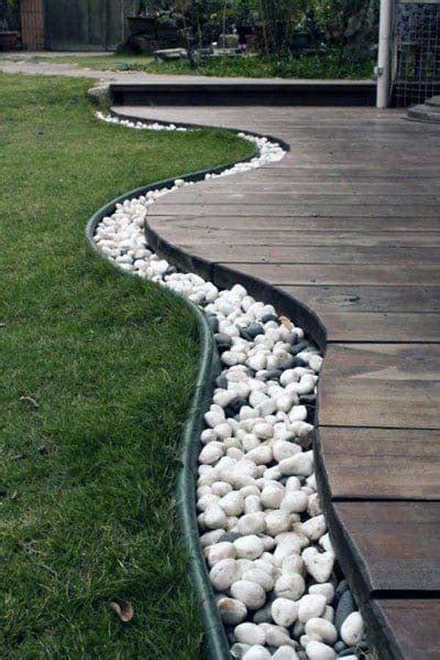 Top Best River Rock Landscaping Ideas Hardscape Designs