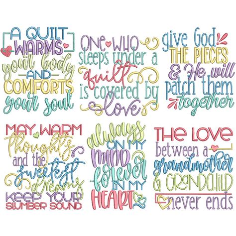 Sewing Room Word Art 2 Machine Embroidery Designs By Juju