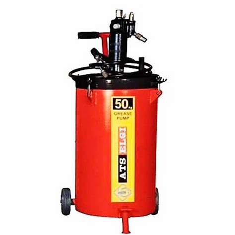 Hand Operated Mild Steel Kg Ats Elgi Pneumatic Grease Pump At Rs