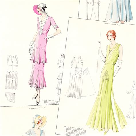 Pdf Of 30s Haute Couture Sewing Pattern Catalog Etsy