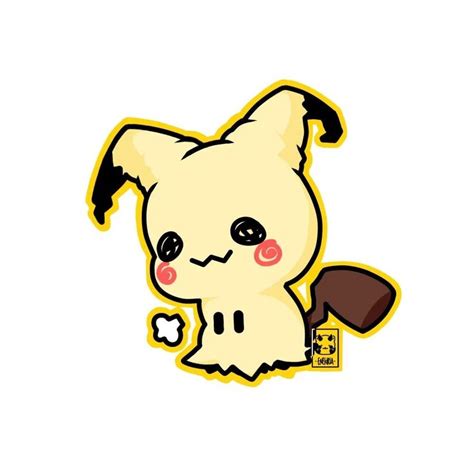 🌸🐰°°°enekiria°°°🐰🌸 ฅ•ﻌ•ฅ On Instagram Mimikyu Doodle Pokemon