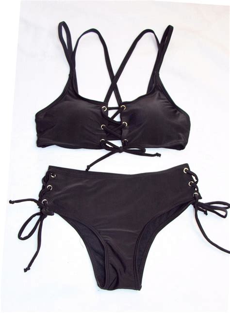 Women Hollow Swimwear Sexy Bikini Set On Luulla
