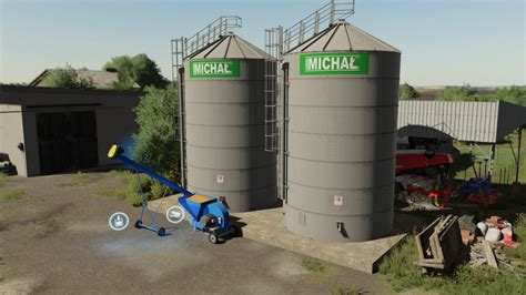 Silo MICHAŁ FS22 KingMods