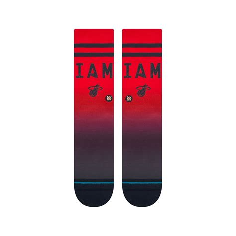 Court Culture X Stance MIAMI Socks Miami Heat