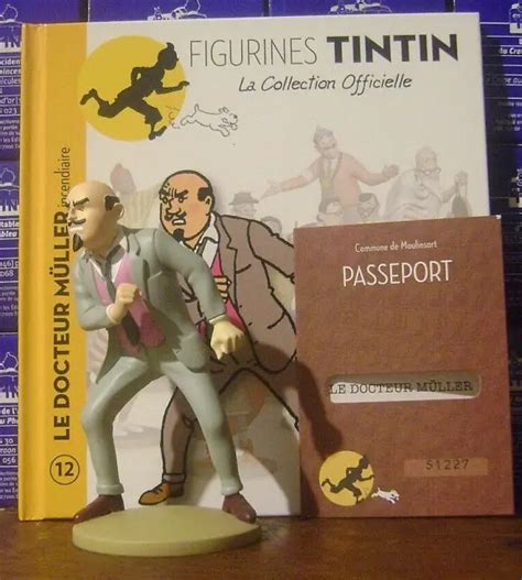 Figurine Figure Tintin La Collection Officielle N Le Docteur