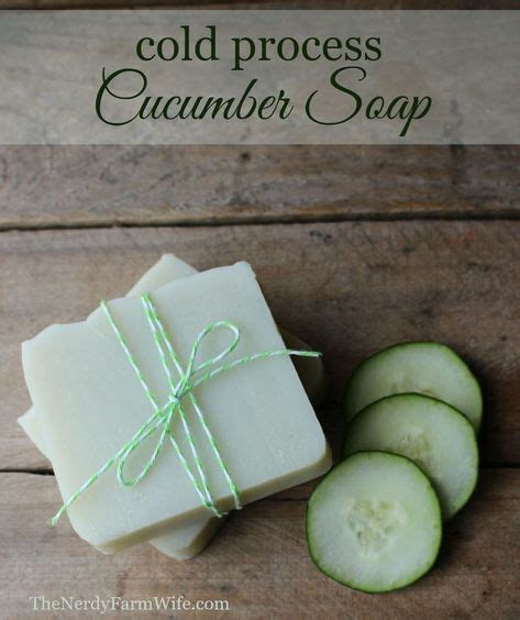 Cold Process Cucumber Soap Recipe Palm Free Artofit