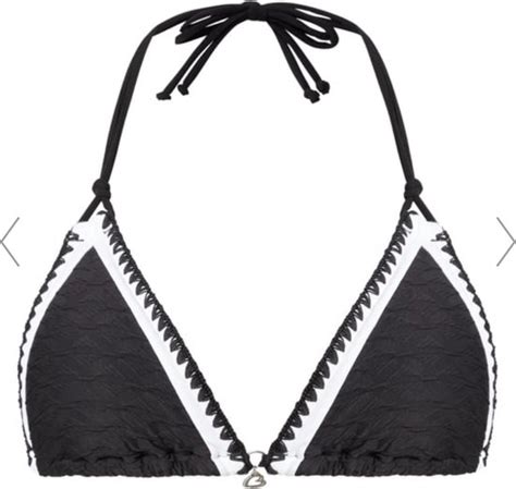 Banana Moon Bikini Bluco Cuxa Allchic Top Maat Slip Zwart Bol