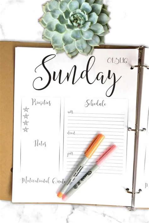 9 Printable Planners and Calendars – Craftwhack