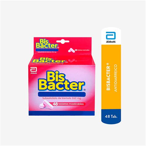 BISBACTER 262 MG X 48 TABLETAS MAST 589665 S Neosalud