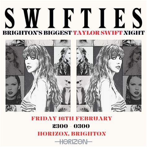 Swifties A Night Of Taylor Swift In Brighton Horizon Club Brighton