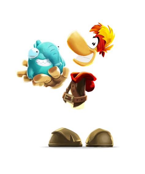 Rayman Adventures render