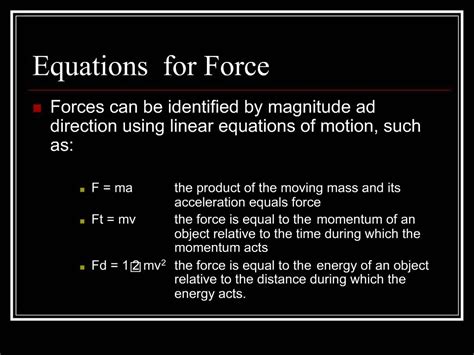 equations  force powerpoint    id