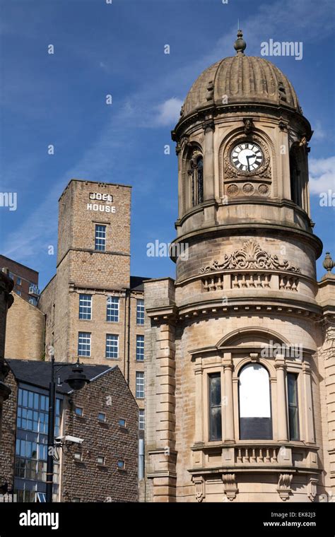 Former Town Hall With Corporation Mill Behind Sowerby Bridge West