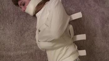 Straitjacketed Rebecca In A Posey Xs Straitjacket Xxx P