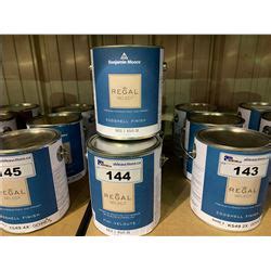 4 CANS BENJAMIN MOORE REGAL SELECT EGGSHELL FINISH BASE 3 K549 3X