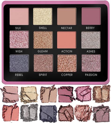 Palette Ombretti Nude Rosa Neutri Colori Brillanti E Opachi