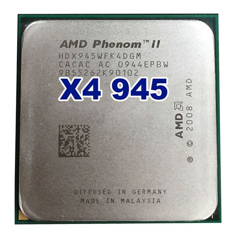 Official Original AMD Phenom II X4 945 CPU Processor 3 0GHz Socket AM2